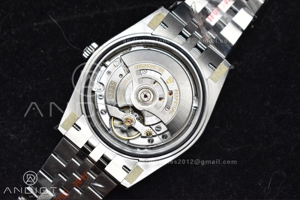 Breathable DateJust 41 126330 Wimbledon 904L SS ARF 1:1 Best Edition Gray Dial Green Roman On Jubilee Bracelet Vr 589