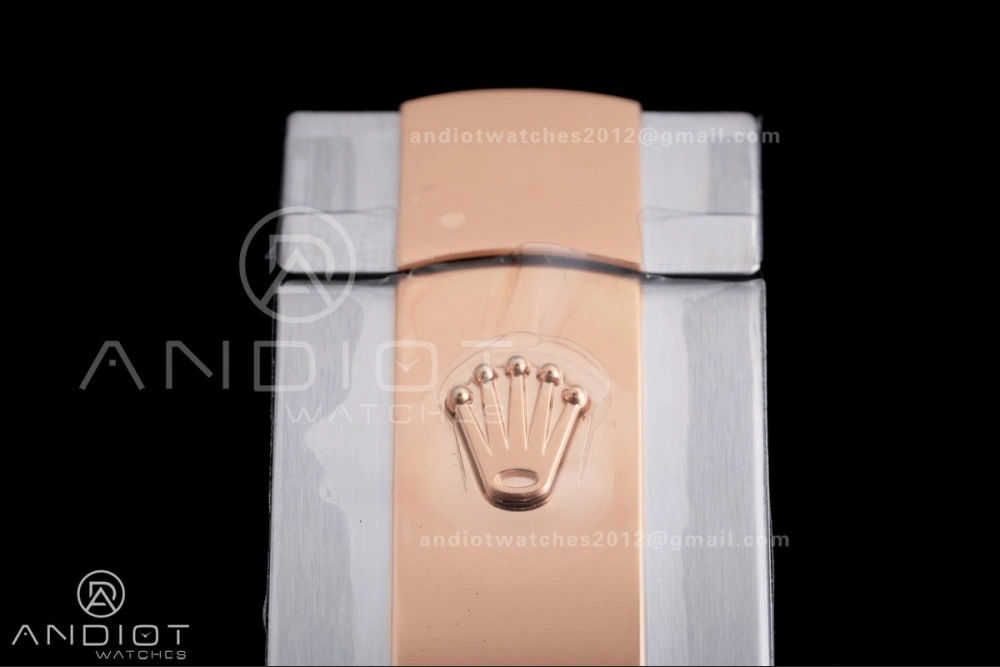 Practical DateJust 41 126331 Clean 1:1 Best Edition 904L Steel Champagne Dial on SS RG Jubilee Bracelet SH 595