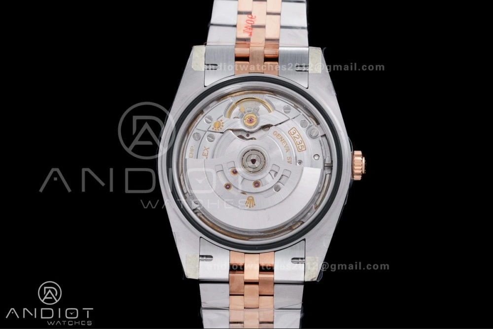 Practical DateJust 41 126331 Clean 1:1 Best Edition 904L Steel Champagne Dial on SS RG Jubilee Bracelet SH 595
