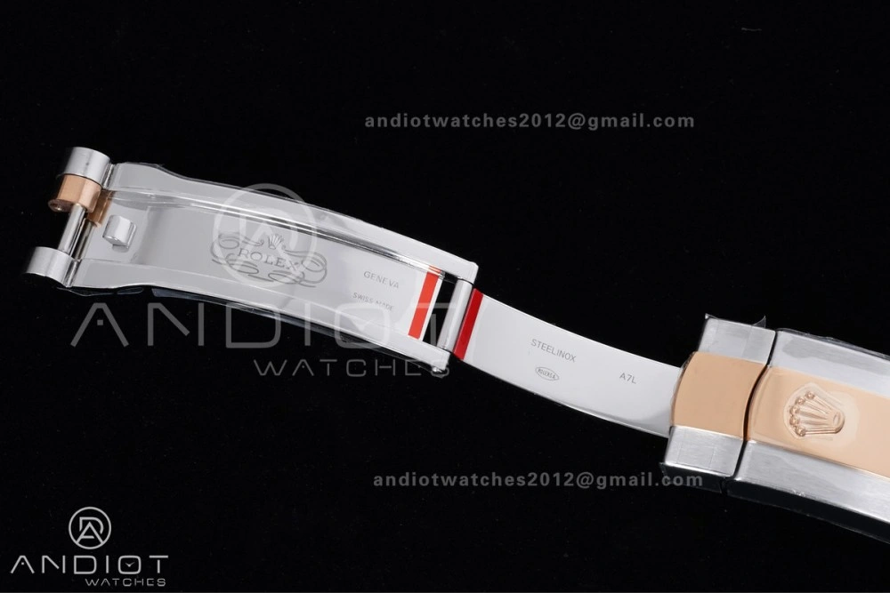 Premium DateJust 41 126331 Clean 1:1 Best Edition 904L Steel RG Diamonds Dial on SS RG Jubilee Bracelet SH 591