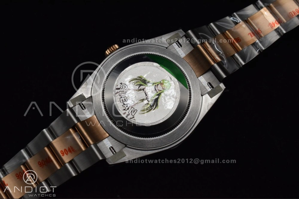 DateJust 41 126331 Clean 1:1 Best Edition 904L Steel RG Diamonds Dial on SS RG Jubilee Bracelet VR ComfortFit 601