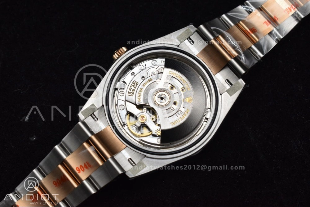DateJust 41 126331 Clean 1:1 Best Edition 904L Steel RG Diamonds Dial on SS RG Jubilee Bracelet VR ComfortFit 601