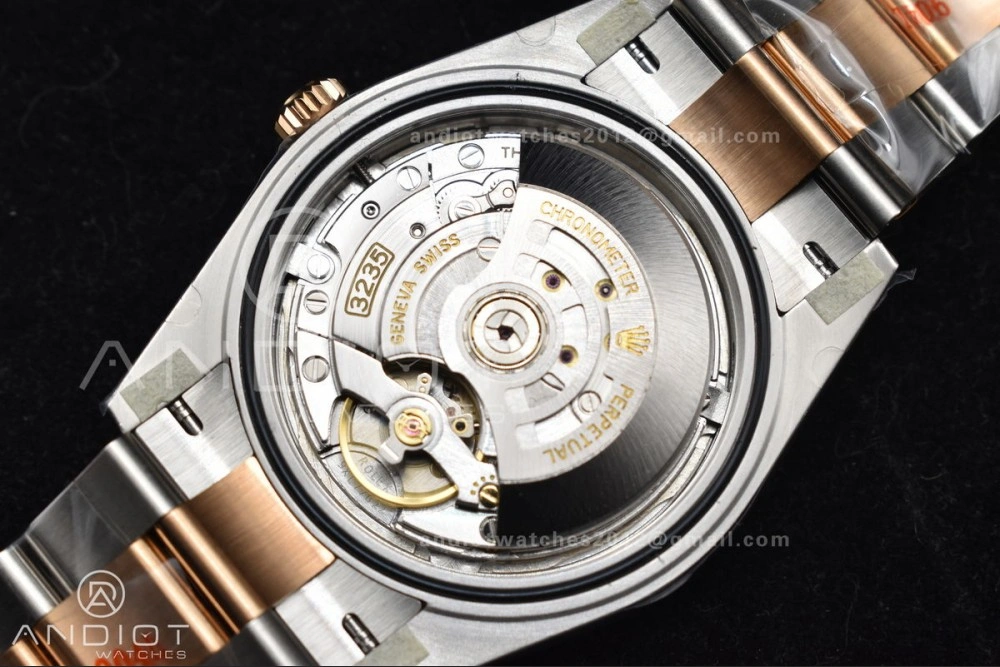 DateJust 41 126331 Clean 1:1 Best Edition 904L Steel RG Diamonds Dial on SS RG Jubilee Bracelet VR ComfortFit 601
