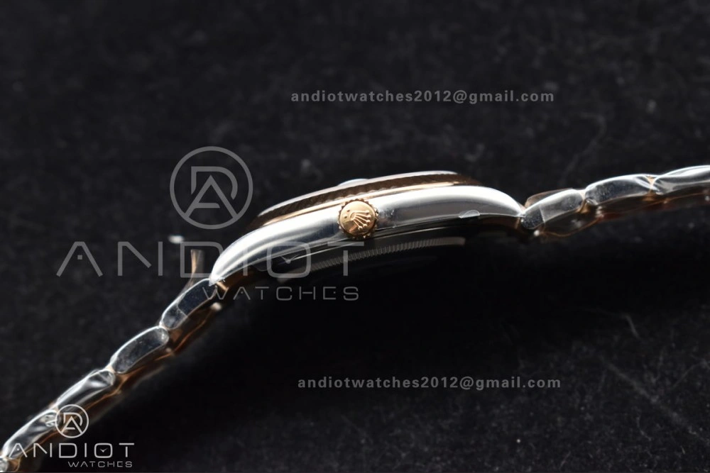 StreetReady DateJust 41 126331 Clean 1:1 Best Edition 904L Steel White MOP Diamonds Dial RG on Jubilee Bracelet VR 610