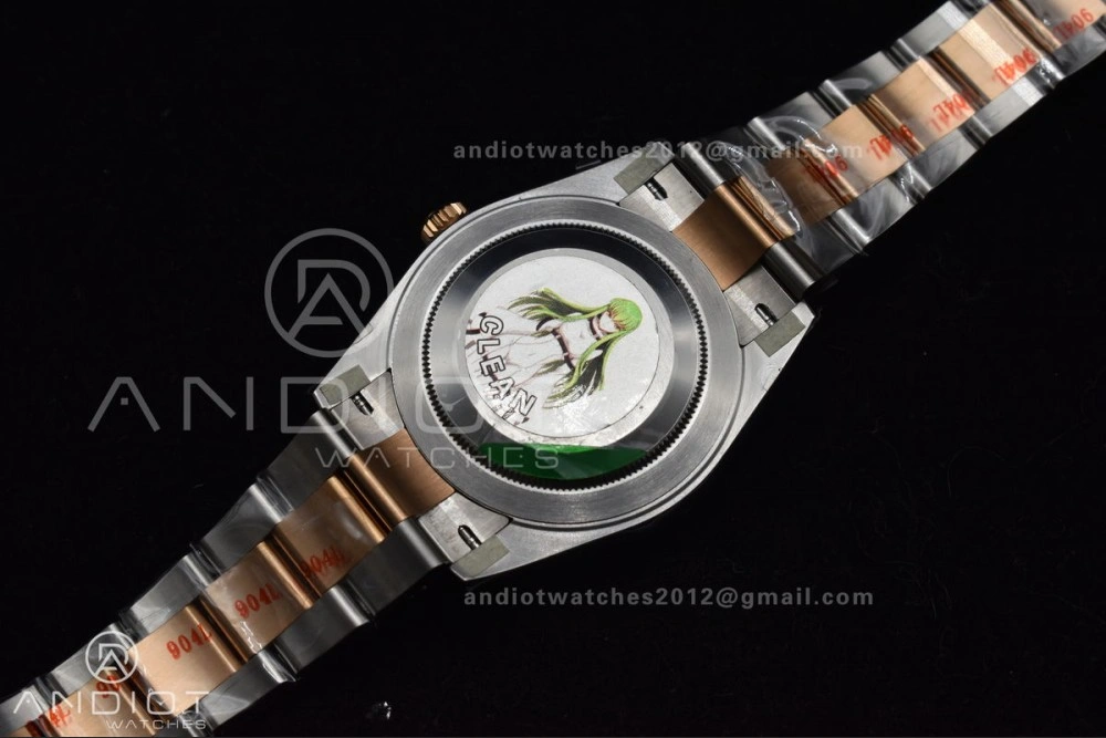 StreetReady DateJust 41 126331 Clean 1:1 Best Edition 904L Steel White MOP Diamonds Dial RG on Jubilee Bracelet VR 610