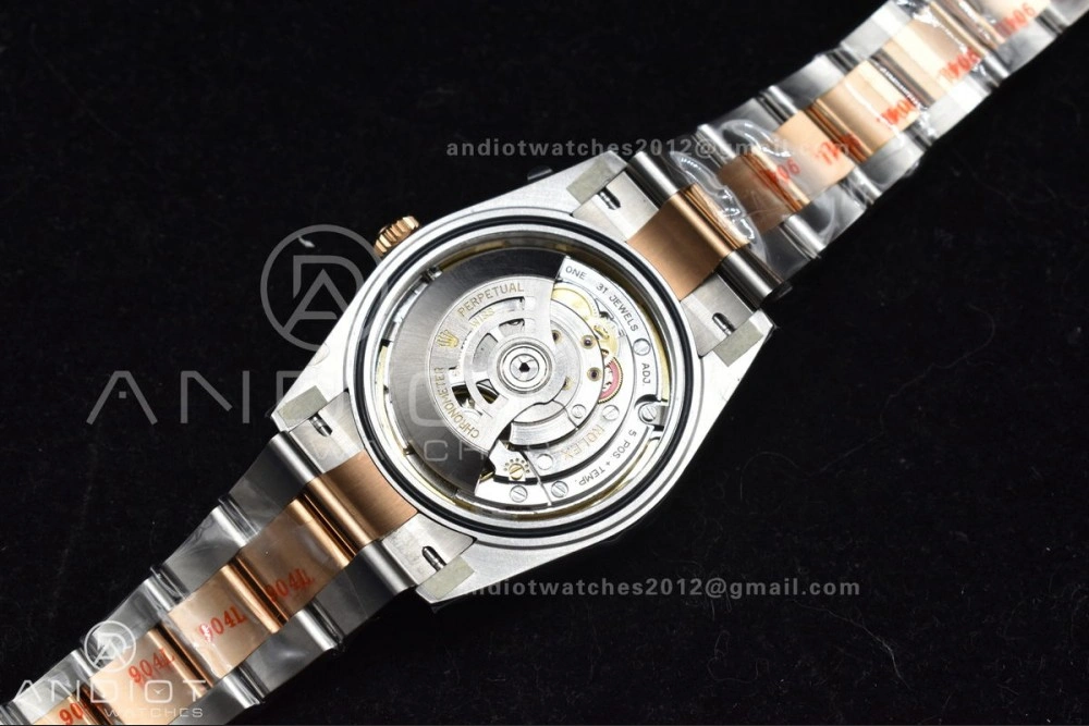 StreetReady DateJust 41 126331 Clean 1:1 Best Edition 904L Steel White MOP Diamonds Dial RG on Jubilee Bracelet VR 610