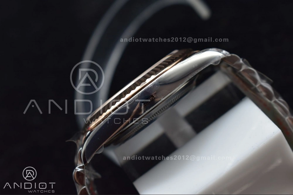 TimelessDesign DateJust 41 126331 VSF 1:1 Best Edition 904L Steel Rose Gold Dial On SS RG Jubilee Bracelet VS 397