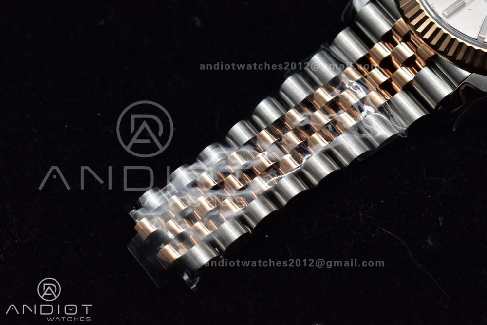 TimelessDesign DateJust 41 126331 VSF 1:1 Best Edition 904L Steel Rose Gold Dial On SS RG Jubilee Bracelet VS 397