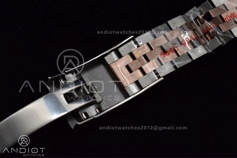 TimelessDesign DateJust 41 126331 VSF 1:1 Best Edition 904L Steel Rose Gold Dial On SS RG Jubilee Bracelet VS 397