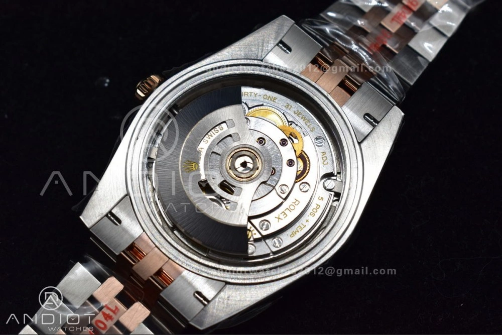 TimelessDesign DateJust 41 126331 VSF 1:1 Best Edition 904L Steel Rose Gold Dial On SS RG Jubilee Bracelet VS 397