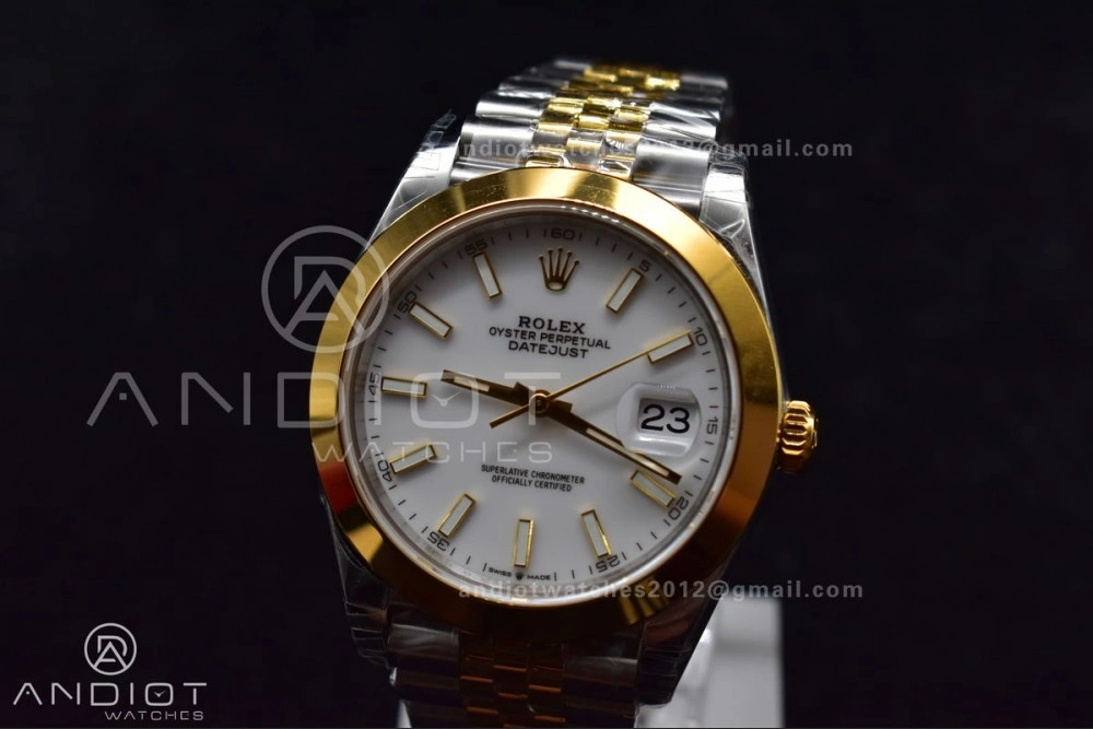 DateJust 41 126331 VSF 1:1 Best Edition 904L Steel Yellow Gold Dial On SS YG Jubilee Bracelet VS Popular 404