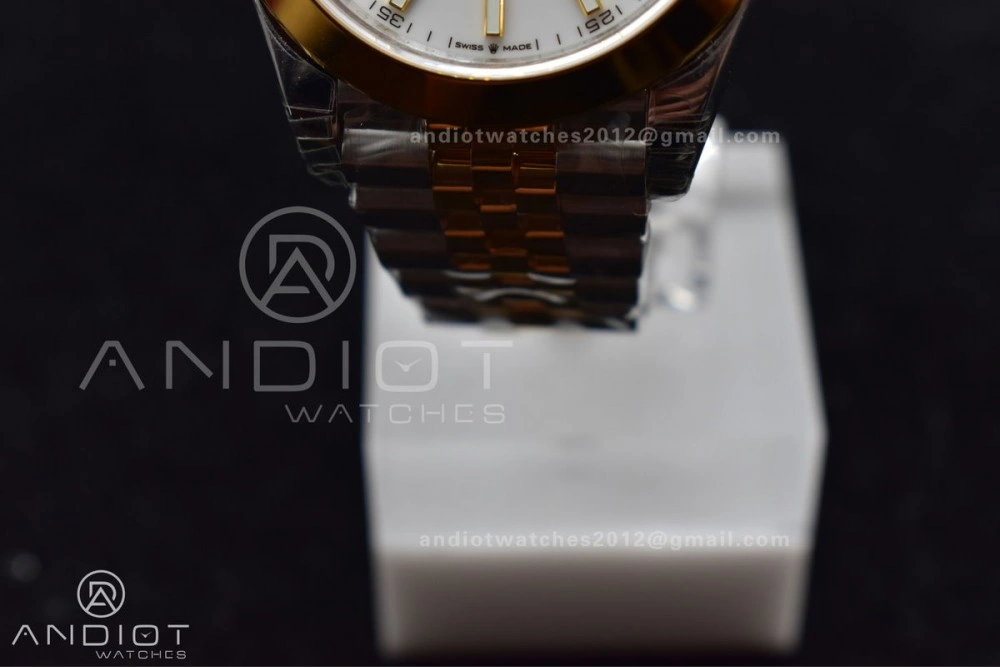 DateJust 41 126331 VSF 1:1 Best Edition 904L Steel Yellow Gold Dial On SS YG Jubilee Bracelet VS Popular 404