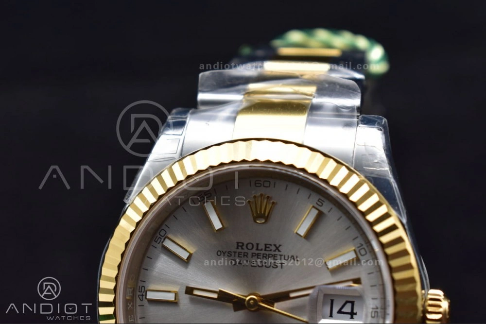 GoAnywhere DateJust 41 126333 904L SS YG VSF 1:1 Best Edition Silver Dial on Oyster Bracelet VS 596
