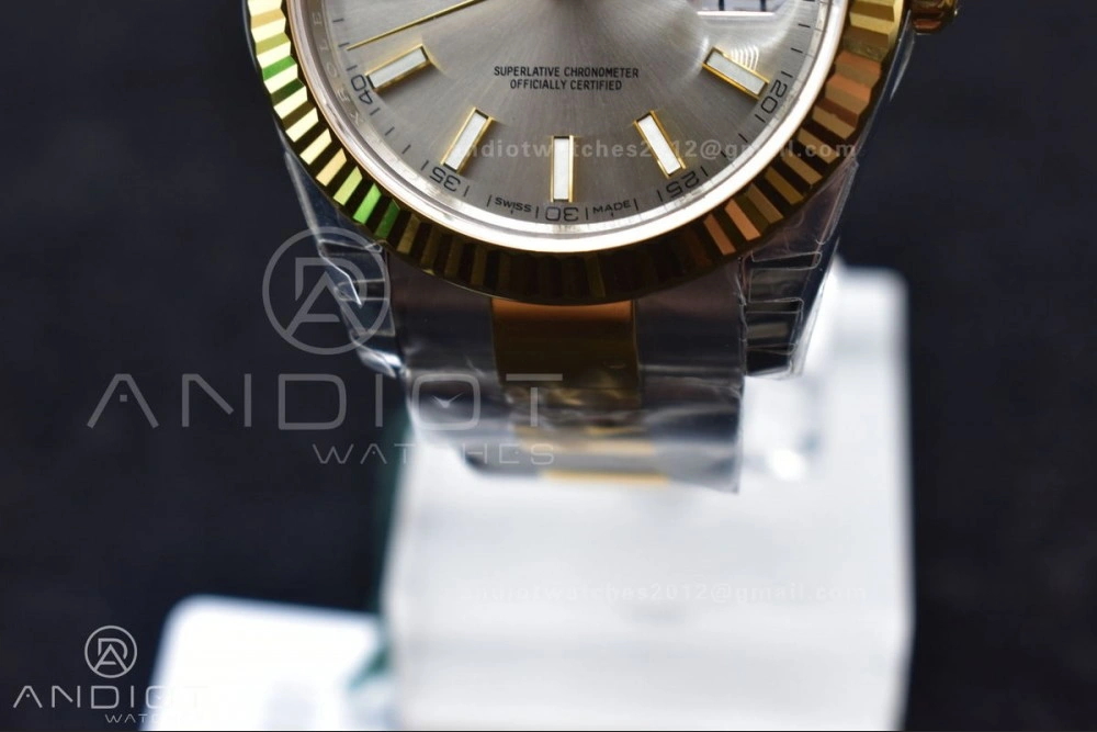 GoAnywhere DateJust 41 126333 904L SS YG VSF 1:1 Best Edition Silver Dial on Oyster Bracelet VS 596
