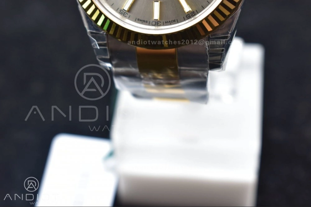 GoAnywhere DateJust 41 126333 904L SS YG VSF 1:1 Best Edition Silver Dial on Oyster Bracelet VS 596