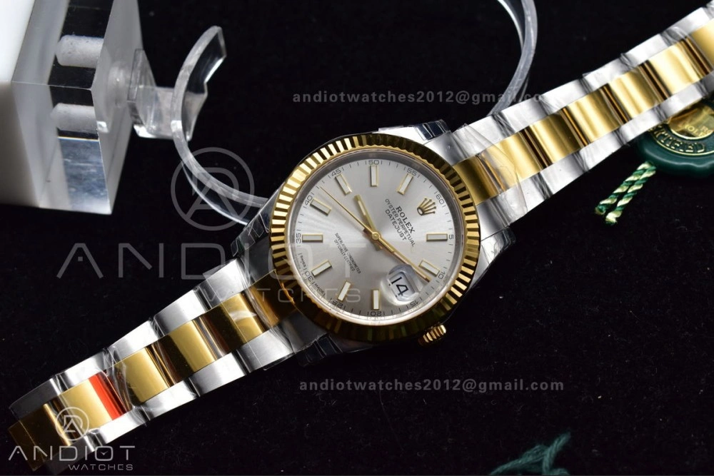 GoAnywhere DateJust 41 126333 904L SS YG VSF 1:1 Best Edition Silver Dial on Oyster Bracelet VS 596