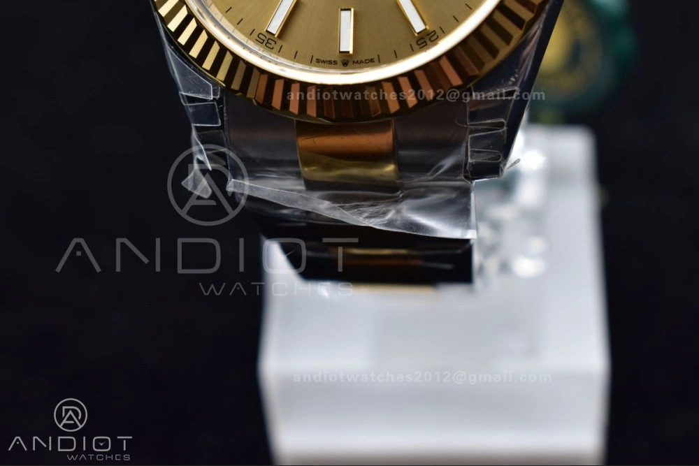 DateJust 41 126333 904L SS YG VSF 1:1 Best Edition YG Dial on Oyster Bracelet VS AllSeason 600