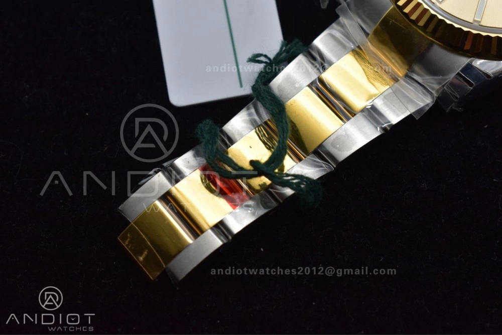 DateJust 41 126333 904L SS YG VSF 1:1 Best Edition YG Dial on Oyster Bracelet VS AllSeason 600