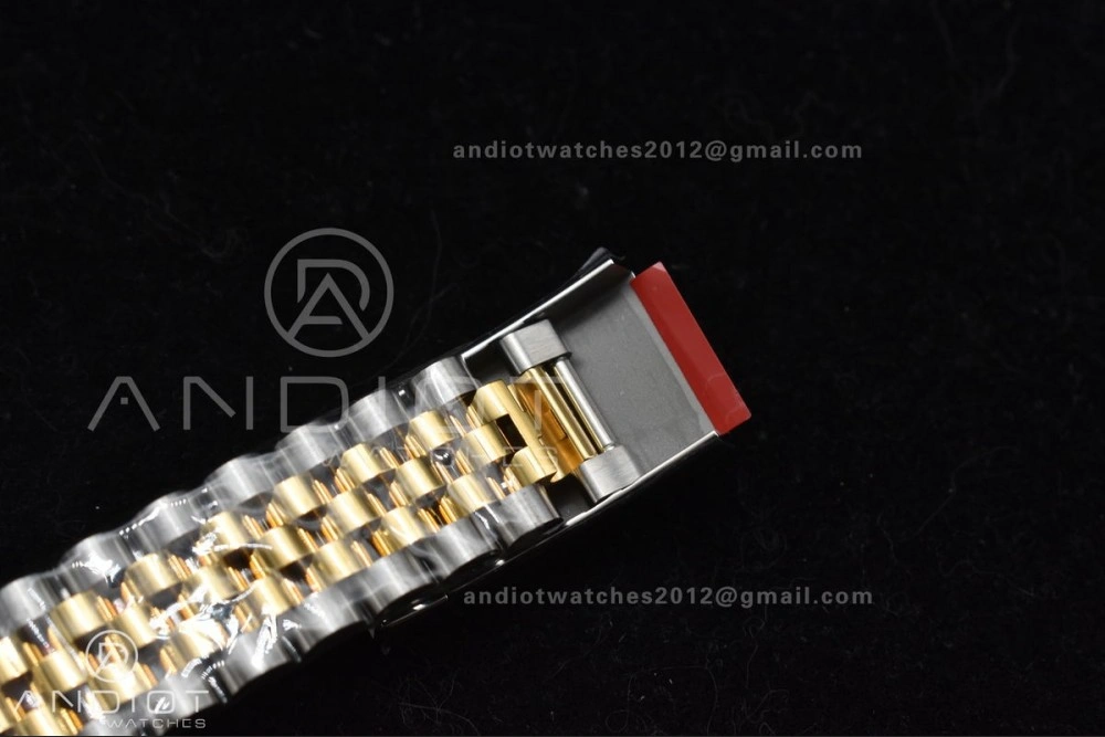 DateJust 41 126333 Clean 1:1 Best Edition 904L Steel Black Stick Dial on SS YG Jubilee Bracelet VR MoistureWicking 602