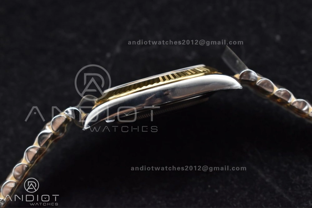 DateJust 41 126333 Clean 1:1 Best Edition 904L Steel Black Stick Dial on SS YG Jubilee Bracelet VR MoistureWicking 602