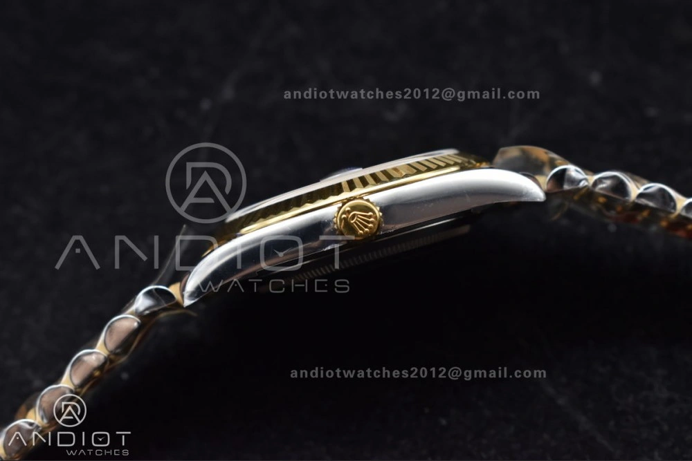 DateJust 41 126333 Clean 1:1 Best Edition 904L Steel Black Stick Dial on SS YG Jubilee Bracelet VR MoistureWicking 602