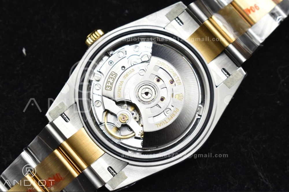 DateJust 41 126333 Clean 1:1 Best Edition 904L Steel Black Stick Dial on SS YG Oyster Bracelet VR NewStyle 605
