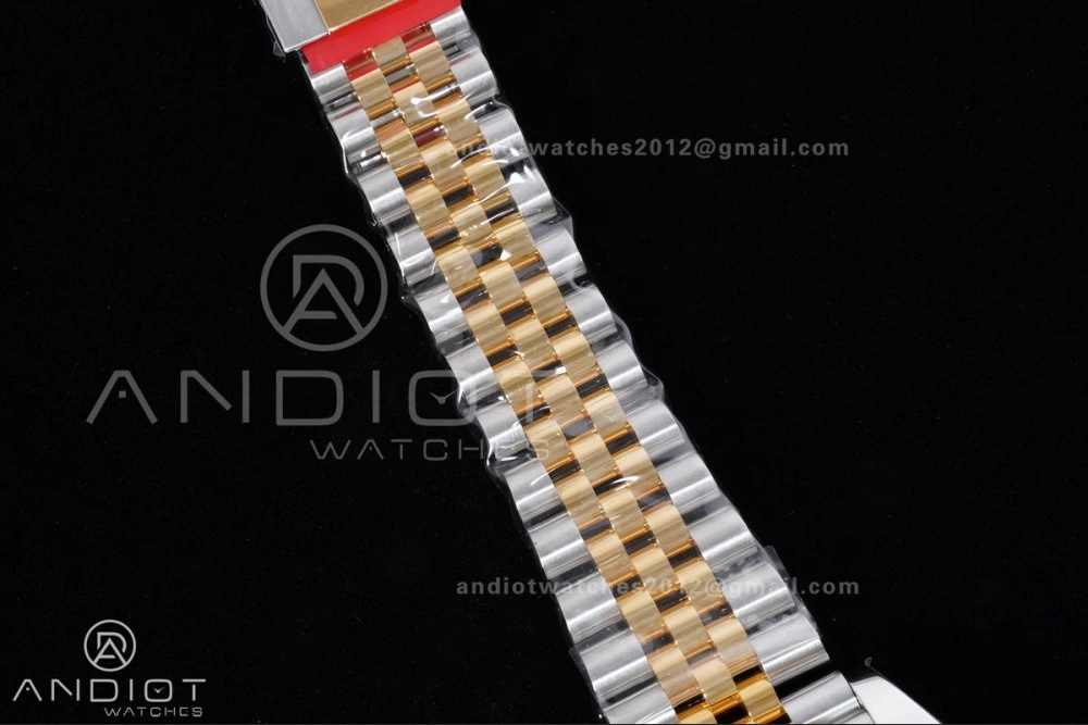 Unique DateJust 41 126333 Clean 1:1 Best Edition 904L Steel Gray Dial Green Roman Marker on SS YG Jubilee Bracelet SH3235 (72 Hours Power Reserve) 603