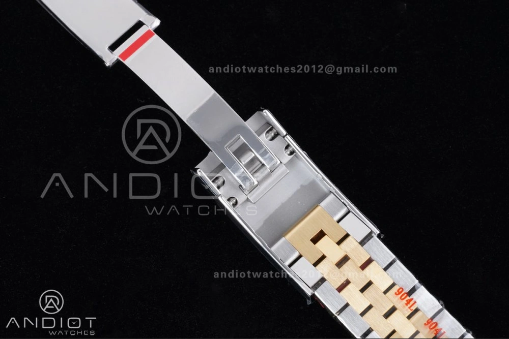 Unique DateJust 41 126333 Clean 1:1 Best Edition 904L Steel Gray Dial Green Roman Marker on SS YG Jubilee Bracelet SH3235 (72 Hours Power Reserve) 603