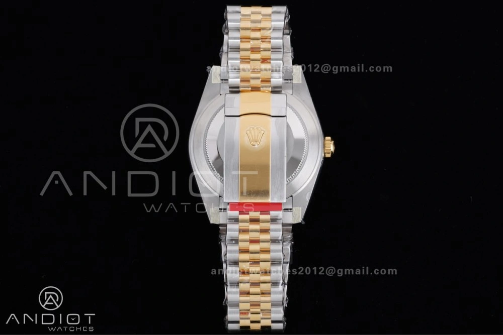 Unique DateJust 41 126333 Clean 1:1 Best Edition 904L Steel Gray Dial Green Roman Marker on SS YG Jubilee Bracelet SH3235 (72 Hours Power Reserve) 603