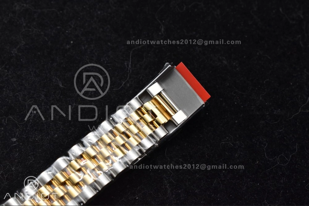 Chic DateJust 41 126333 Clean 1:1 Best Edition 904L Steel YG Diamonds Dial On SS YG Jubilee Bracelet VR 609