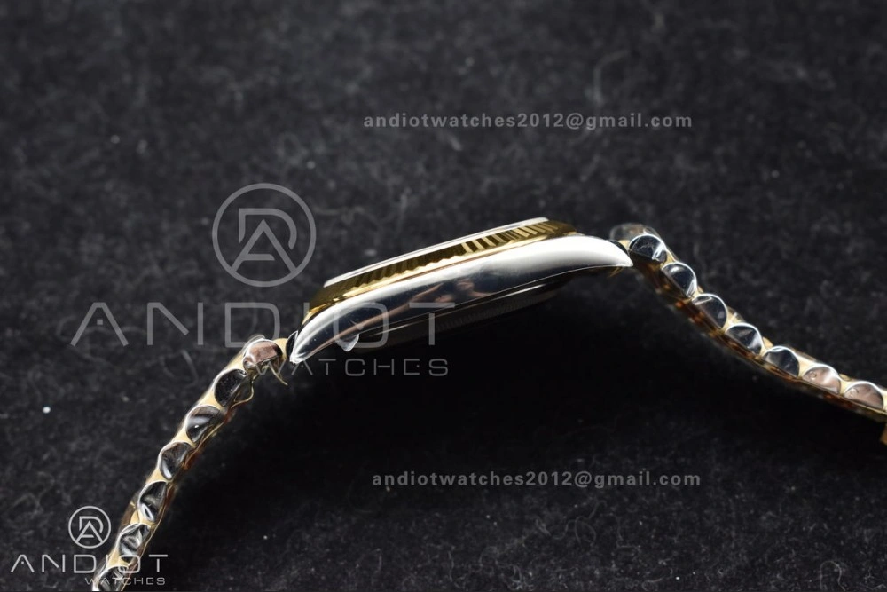 Chic DateJust 41 126333 Clean 1:1 Best Edition 904L Steel YG Diamonds Dial On SS YG Jubilee Bracelet VR 609