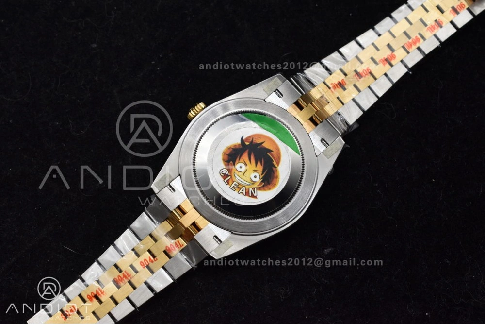 Chic DateJust 41 126333 Clean 1:1 Best Edition 904L Steel YG Diamonds Dial On SS YG Jubilee Bracelet VR 609