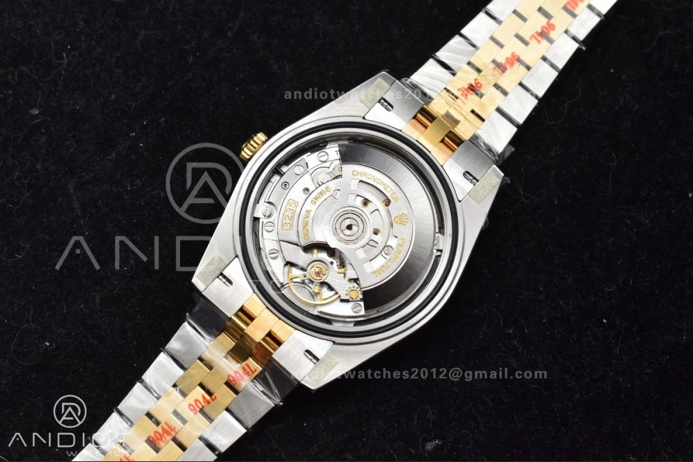 Chic DateJust 41 126333 Clean 1:1 Best Edition 904L Steel YG Diamonds Dial On SS YG Jubilee Bracelet VR 609