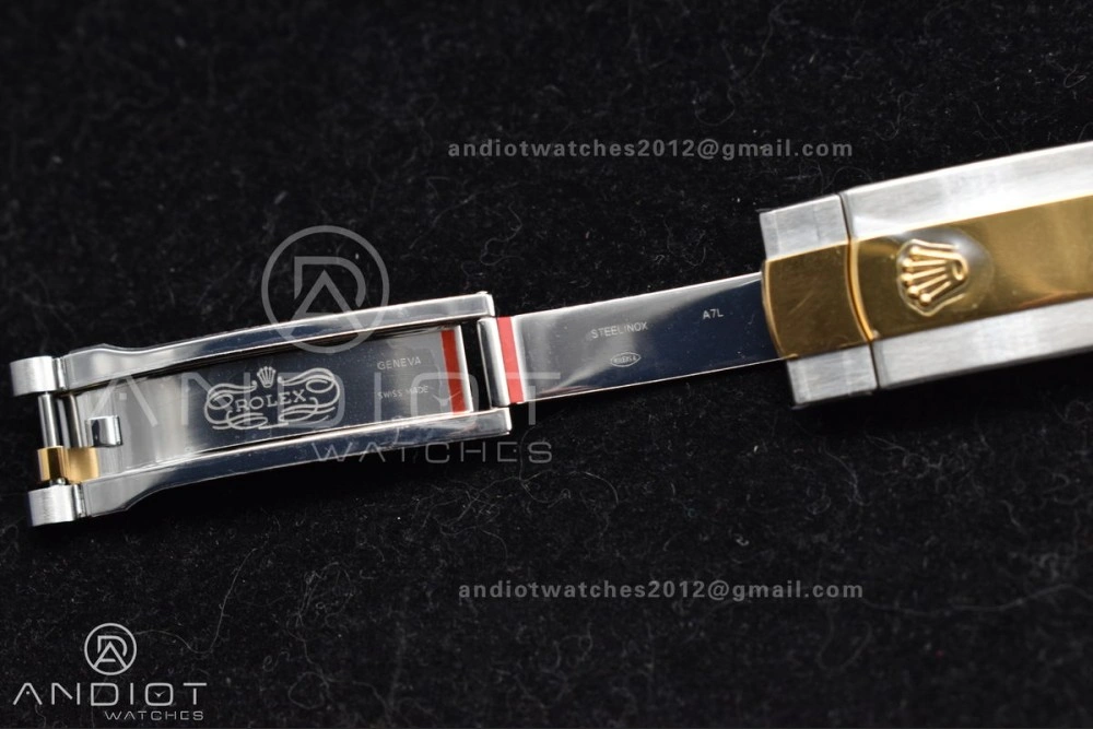 DateJust 41 126333 Clean 1:1 Best Edition 904L Steel YG Stick Dial on SS YG Jubilee Bracelet VR UrbanChic 607