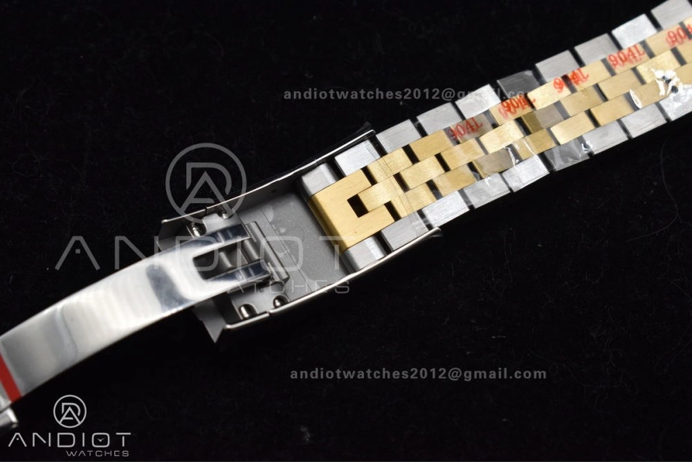 DateJust 41 126333 Clean 1:1 Best Edition 904L Steel YG Stick Dial on SS YG Jubilee Bracelet VR UrbanChic 607