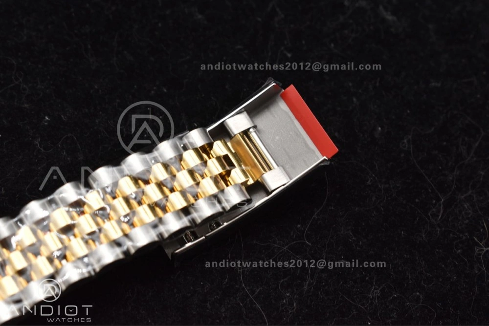 DateJust 41 126333 Clean 1:1 Best Edition 904L Steel YG Stick Dial on SS YG Jubilee Bracelet VR UrbanChic 607