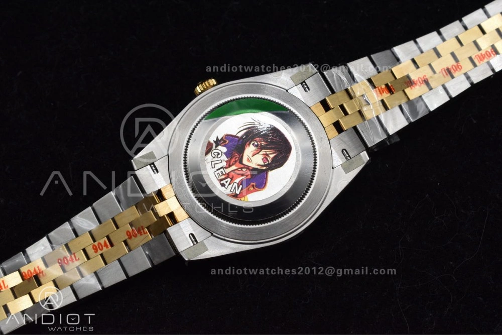 DateJust 41 126333 Clean 1:1 Best Edition 904L Steel YG Stick Dial on SS YG Jubilee Bracelet VR UrbanChic 607