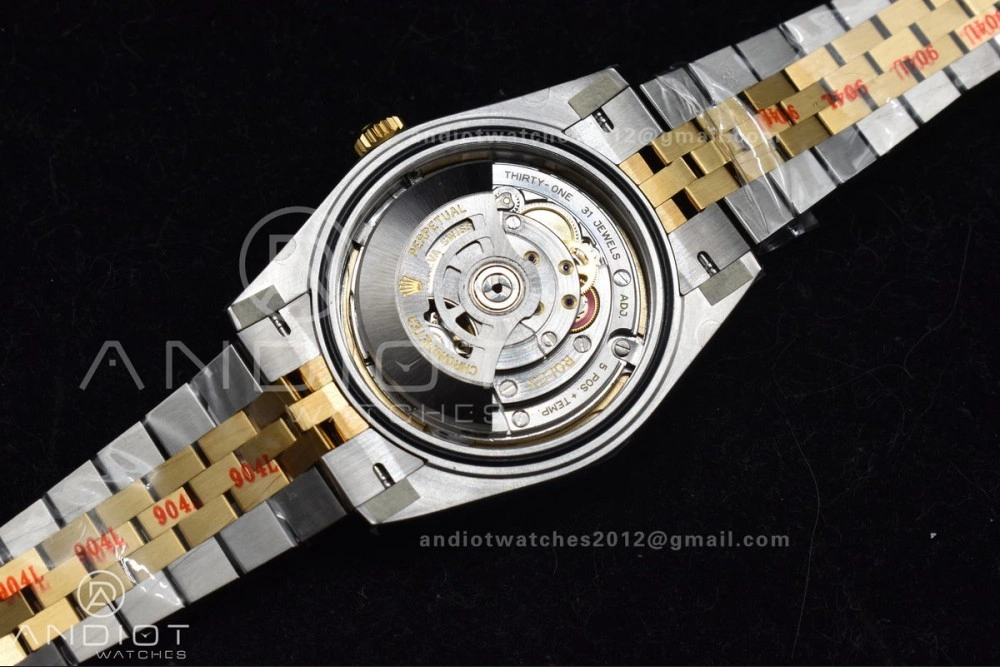 DateJust 41 126333 Clean 1:1 Best Edition 904L Steel YG Stick Dial on SS YG Jubilee Bracelet VR UrbanChic 607