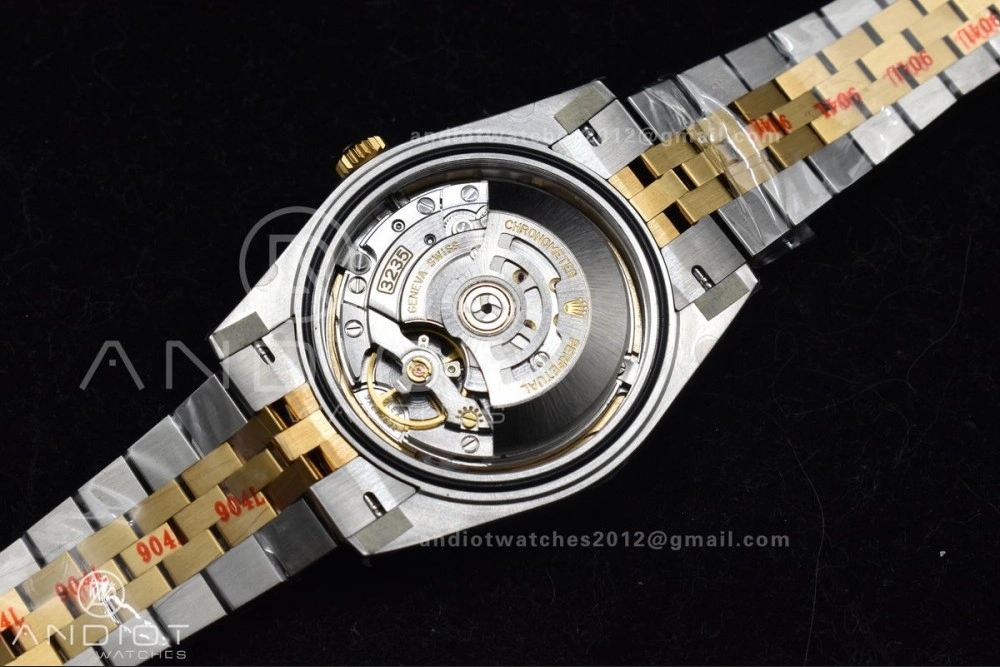 DateJust 41 126333 Clean 1:1 Best Edition 904L Steel YG Stick Dial on SS YG Jubilee Bracelet VR UrbanChic 607