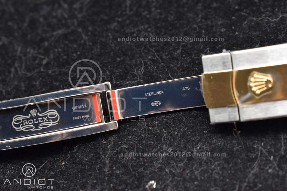 DateJust 41 126333 Clean 1:1 Best Edition 904L Steel YG Stick Dial on SS YG Oyster Bracelet VR Vibrant 619