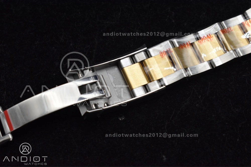 DateJust 41 126333 Clean 1:1 Best Edition 904L Steel YG Stick Dial on SS YG Oyster Bracelet VR Vibrant 619