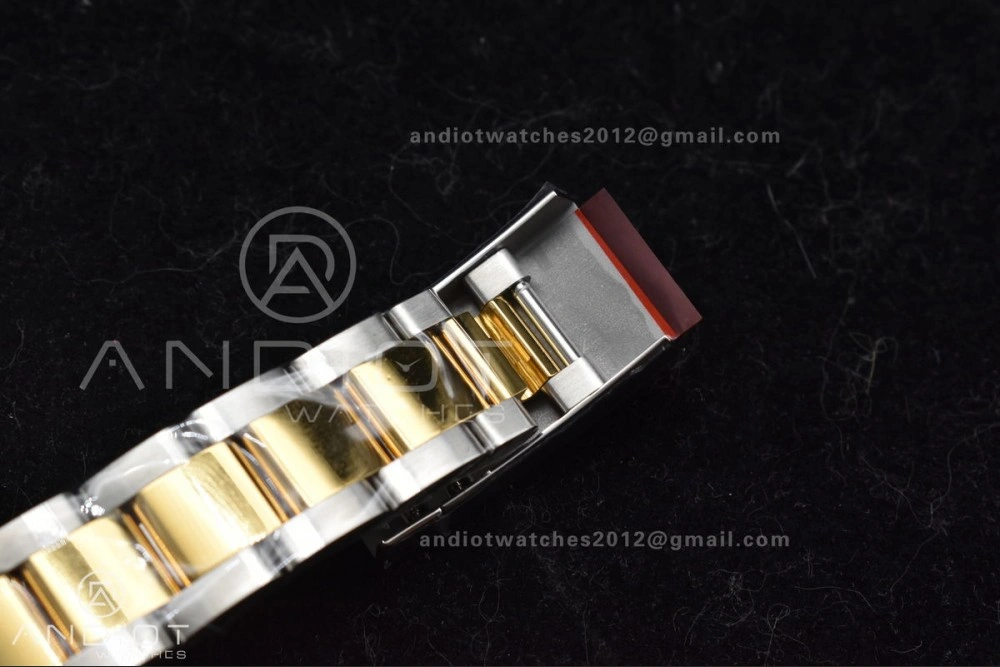 DateJust 41 126333 Clean 1:1 Best Edition 904L Steel YG Stick Dial on SS YG Oyster Bracelet VR Vibrant 619