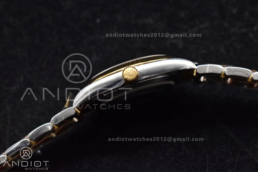 DateJust 41 126333 Clean 1:1 Best Edition 904L Steel YG Stick Dial on SS YG Oyster Bracelet VR Vibrant 619