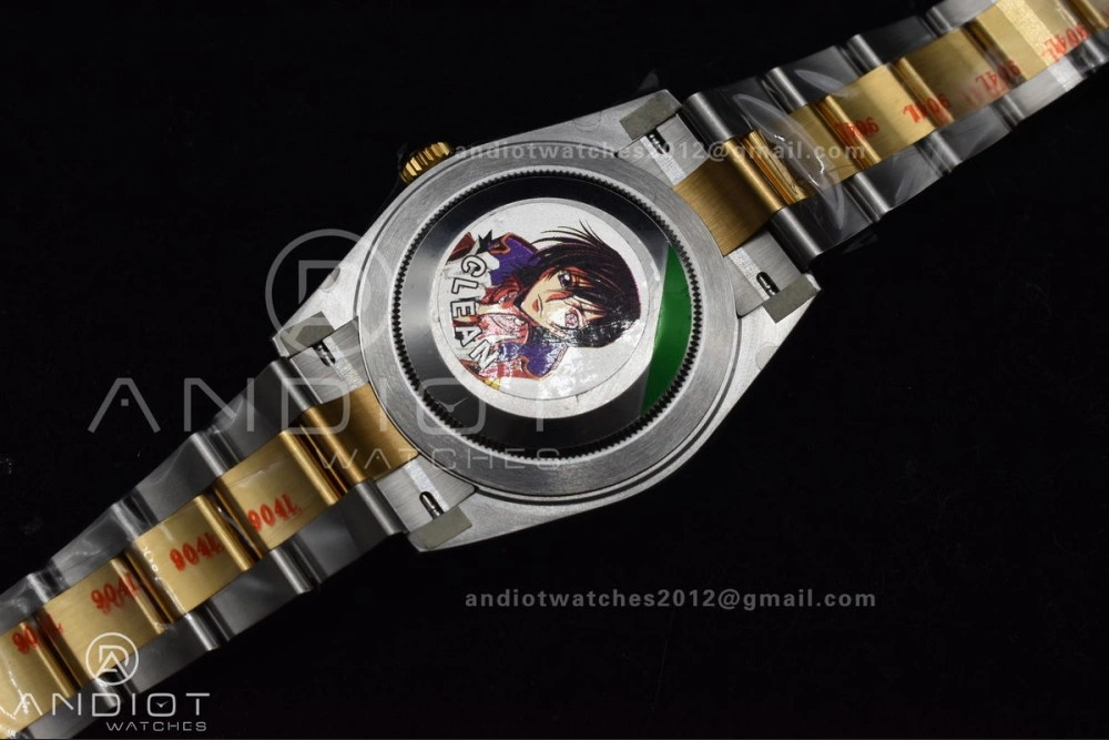 DateJust 41 126333 Clean 1:1 Best Edition 904L Steel YG Stick Dial on SS YG Oyster Bracelet VR Vibrant 619