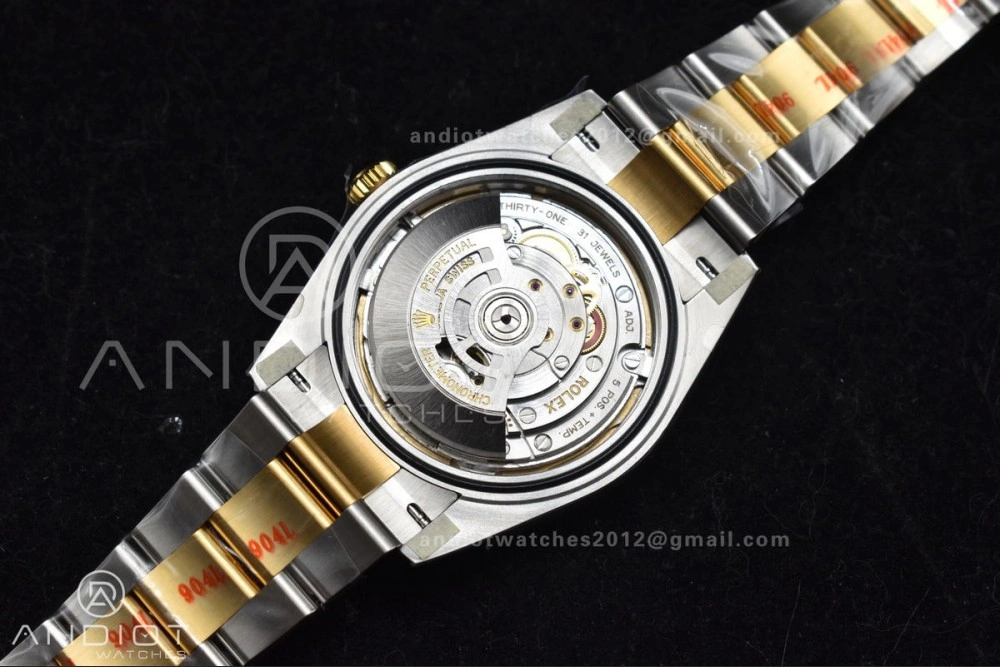 DateJust 41 126333 Clean 1:1 Best Edition 904L Steel YG Stick Dial on SS YG Oyster Bracelet VR Vibrant 619