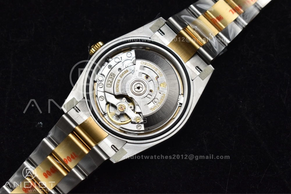 DateJust 41 126333 Clean 1:1 Best Edition 904L Steel YG Stick Dial on SS YG Oyster Bracelet VR Vibrant 619