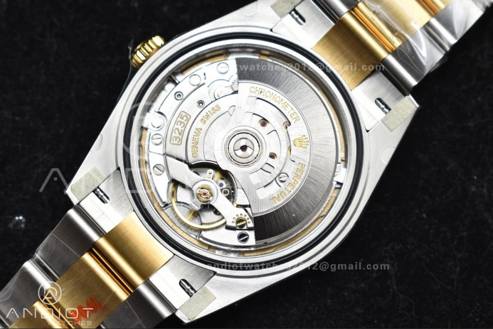 DateJust 41 126333 Clean 1:1 Best Edition 904L Steel YG Stick Dial on SS YG Oyster Bracelet VR Vibrant 619