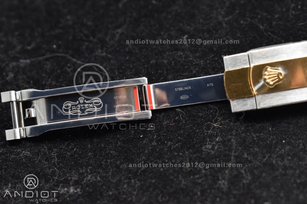 Sleek DateJust 41 126333 Clean 1:1 Best Edition 904L Steel YG Textured Dial on SS YG Oyster Bracelet VR 608