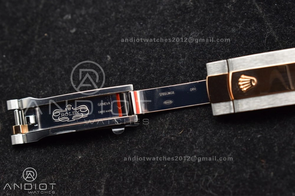 DateJust 41 126333 SS RG ARF 1:1 Best Edition 904L Steel Gray Green Roman Dial on SS RG Jubilee Bracelet SH3235 (Gain Weight) FreshLook 612