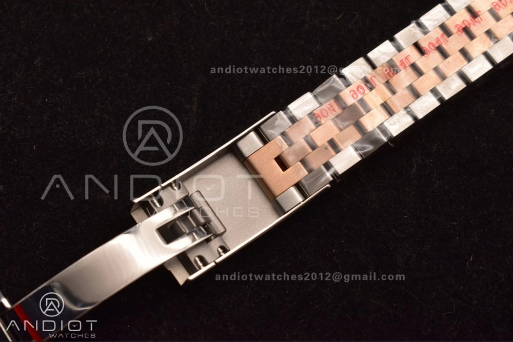 DateJust 41 126333 SS RG ARF 1:1 Best Edition 904L Steel Gray Green Roman Dial on SS RG Jubilee Bracelet SH3235 (Gain Weight) FreshLook 612